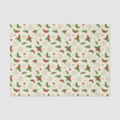 Tissue Paper Holly Tissue Seidenpapier (Vorderseite)