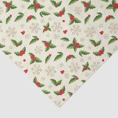 Tissue Paper Holly Tissue Seidenpapier (Ausschnitt)