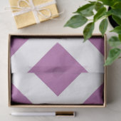 Tissue Paper Lavendel and Pink Chevrons Seidenpapier (Geschenk)
