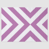 Tissue Paper Lavendel and Pink Chevrons Seidenpapier (Vorderseite)