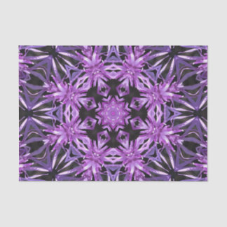 Tissue Paper Lila Blume 2 Kaleidoskop 2 Seidenpapier