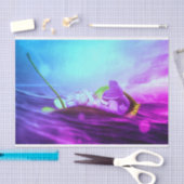 Tissue Paper mit Baby Mermaid Seidenpapier (Handwerk)