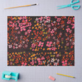 Tissue Paper mit roten Blume Seidenpapier (Basteln)