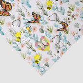 Tissue Paper Mother's Day Butterfly Bees Seidenpapier (Ausschnitt)
