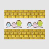 Tissue Paper Mother's Day Owl Seidenpapier (Vorderseite)