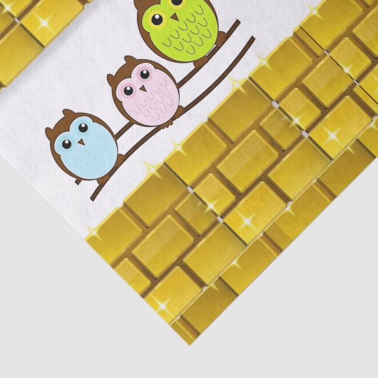 Tissue Paper Mother's Day Owl Seidenpapier (Ausschnitt)