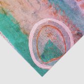 Tissue Paper Multicolor Abstrakt Art Seidenpapier (Ausschnitt)