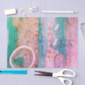 Tissue Paper Multicolor Abstrakt Art Seidenpapier (Handwerk)