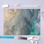 Tissue Paper Ocean Vibes | Geschenkpapier Seidenpapier (Handwerk)