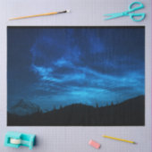 Tissue Paper of Beautiful Night Sky Forest Decoupa Seidenpapier (Basteln)
