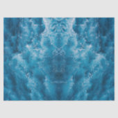 Tissue Paper of Blue Ocean Rippling Waves Seidenpapier (Vorderseite)