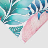 Tissue Paper of Colorful Botanic Art Seidenpapier (Ausschnitt)