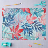 Tissue Paper of Colorful Botanic Art Seidenpapier (Basteln)