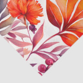 Tissue Paper of Colorful Botanic Art Seidenpapier (Ausschnitt)