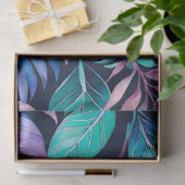 Tissue Paper of Colorful Botanic Art Seidenpapier (Geschenk)