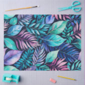 Tissue Paper of Colorful Botanic Art Seidenpapier (Basteln)