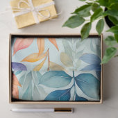Tissue Paper of Colorful Botanic Art Seidenpapier (Geschenk)