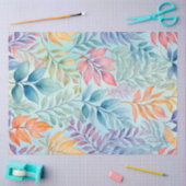 Tissue Paper of Colorful Botanic Art Seidenpapier (Basteln)