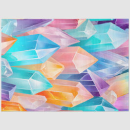 Tissue Paper of Colorful Rock Crystal Seidenpapier