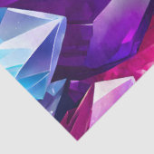 Tissue Paper of Colorful Rock Crystal Seidenpapier (Ausschnitt)