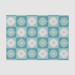 Tissue Paper of Modern Geometric Blume Mitte des J Seidenpapier