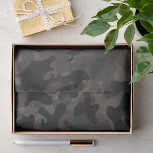 Tissue Paper of Night-Ops Camouflage Seidenpapier (Geschenk)