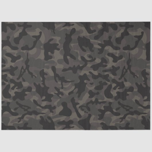 Tissue Paper of Night-Ops Camouflage Seidenpapier (Vorderseite)