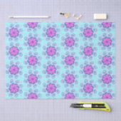 Tissue Paper Pink and Minze mandelas Seidenpapier (Handwerk)