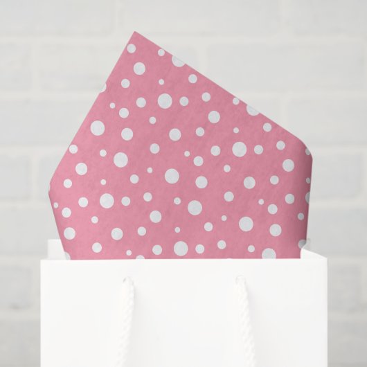 Tissue Paper-Polka Dots Seidenpapier (Geschenktüte)
