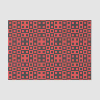 Tissue Paper PSYCHEDELIC BLACK AND RED Seidenpapier