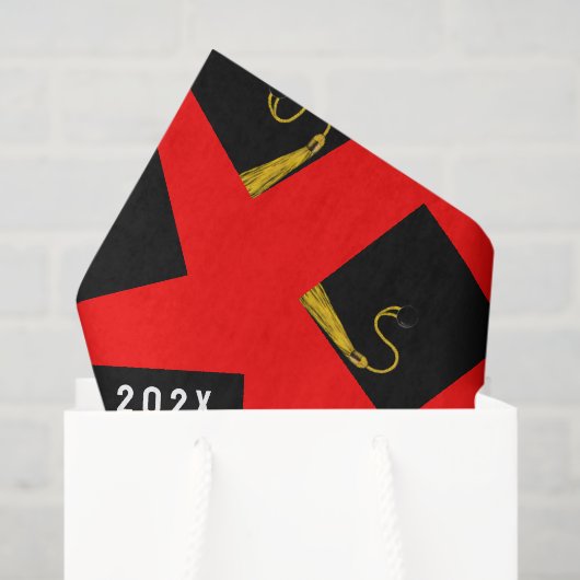 Tissue Paper (Red Abschluss Tissue Paper) Seidenpapier (Geschenktüte)