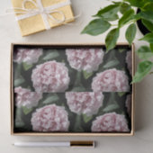 Tissue Paper Set 2 Blätter Schöne Pink Peony  Seidenpapier (Geschenk)