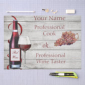 Tissue Paper Set 2 Prof. Weinstrasse PERSONALISIER Seidenpapier (Handwerk)