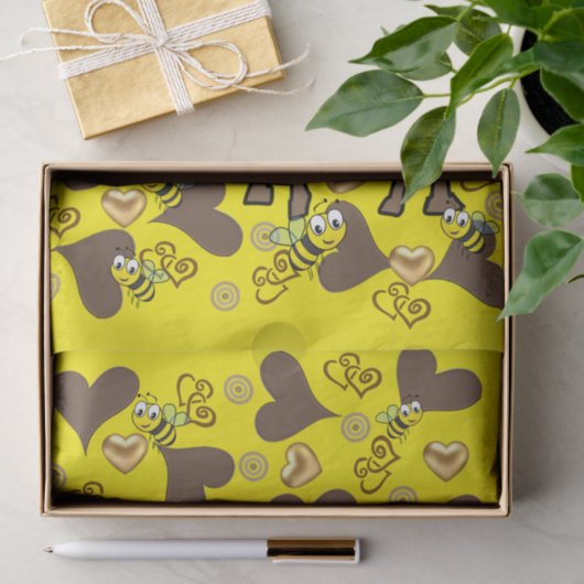 Tissue Paper Sheep Bumblebee Seidenpapier (Geschenk)
