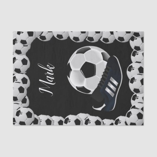 Tissue Paper Soccer Balls Seidenpapier (Vorderseite)