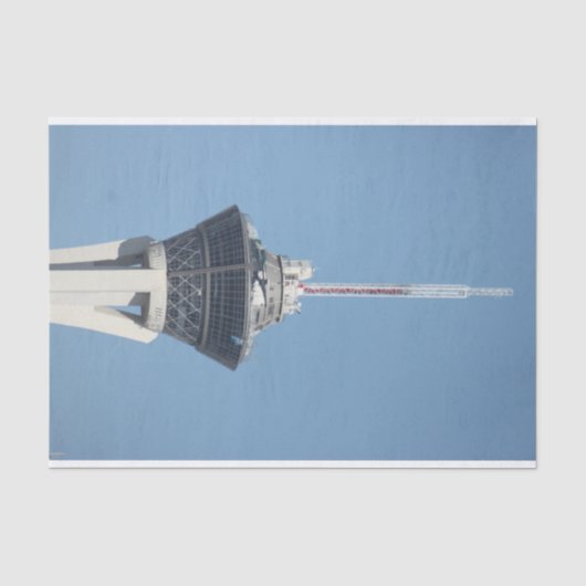 Tissue Paper Stratosphärenturm Seidenpapier (Vorderseite)