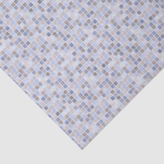 Tissue Paper Stripes Brown Blue Seidenpapier (Ausschnitt)