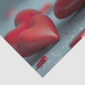 Tissue Paper Teddy with a Heart  Seidenpapier (Ausschnitt)