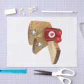 Tissue Paper Toast Strawberry Jam Bakery Frühstück Seidenpapier (Handwerk)