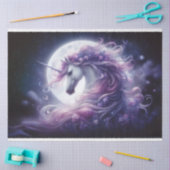 Tissue Paper Unicoron Moon Blume Seidenpapier (Basteln)