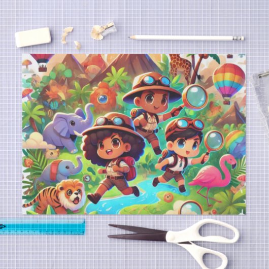 Tissue Paper von Adventure Seeks Seidenpapier (Handwerk)