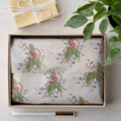 Tissue Paper von Christmas Holly Branch Seidenpapier (Geschenk)