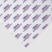 Tissue Paper von North Dakota Staatsstolz Seidenpapier (Ausschnitt)