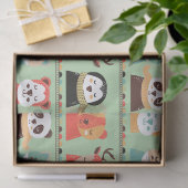 Tissue Paper Whimsy Buddies Seidenpapier (Geschenk)