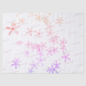 Tissue Paper "White Posie Pattern" Seidenpapier (Vorderseite)