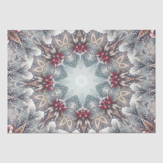 Tissue Paper Winter Holiday Seidenpapier (Vorderseite)