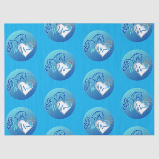Tissue Paper Winter Logo Seidenpapier (Vorderseite)