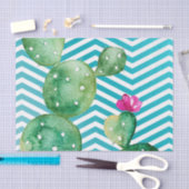 Tissue Paper Wrapping Boho Cacti Cactus Sukkulus Seidenpapier (Handwerk)