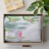 Tissue Paper Wrapping Boho Llama Bohemisch Cacti d Seidenpapier (Geschenk)