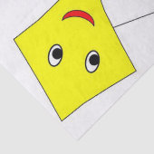 Tissue Paper Yellow Kite Seidenpapier (Ausschnitt)